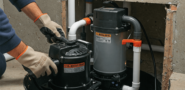 Untitled design (18) Alabaster AL Sump pump installation