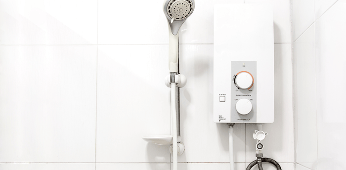 shower with tankless water heater shower with tankless water heater